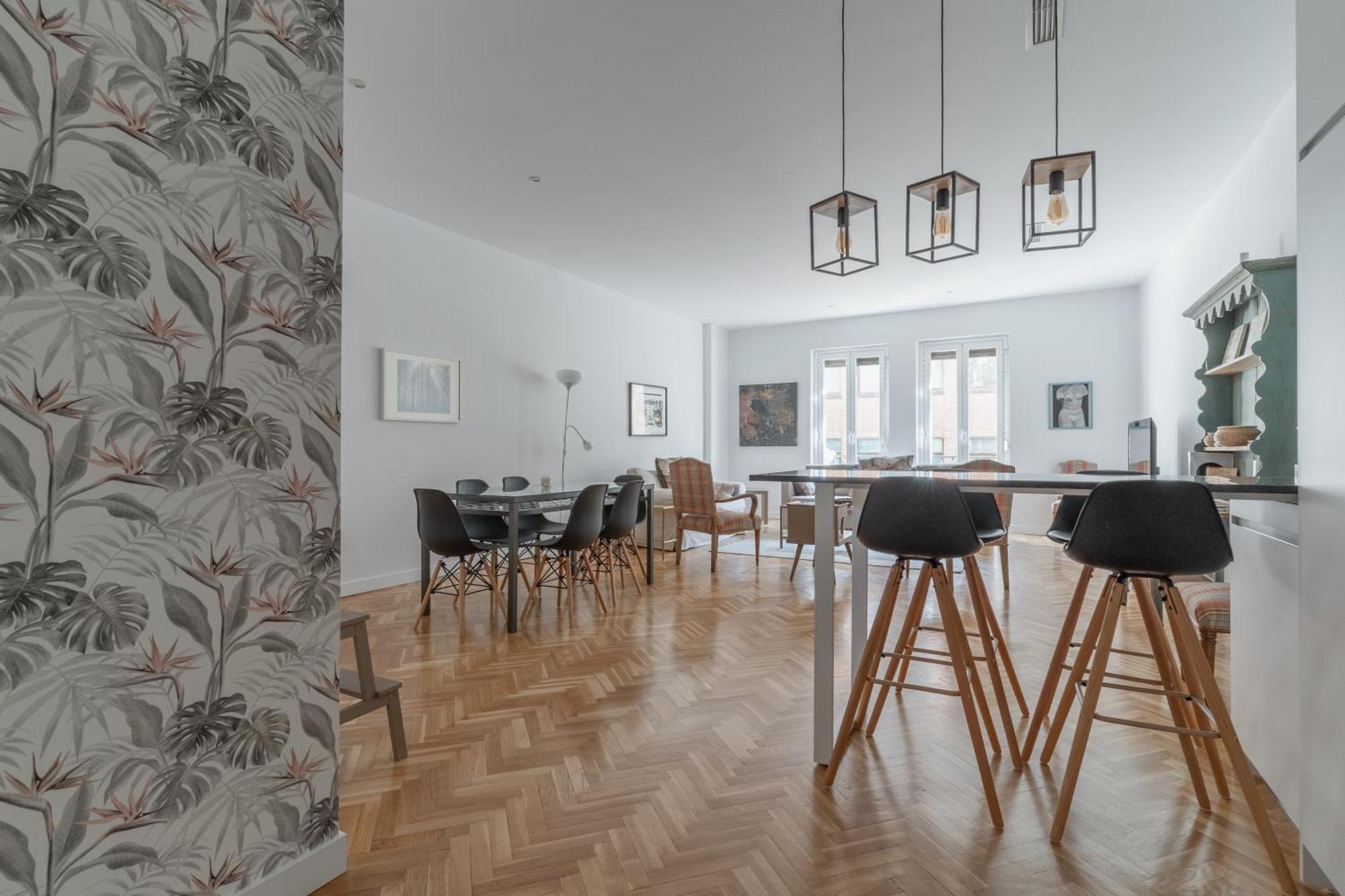 Spacious Central-3Bedrooms 3Bathrooms-Sol Madrid Luaran gambar