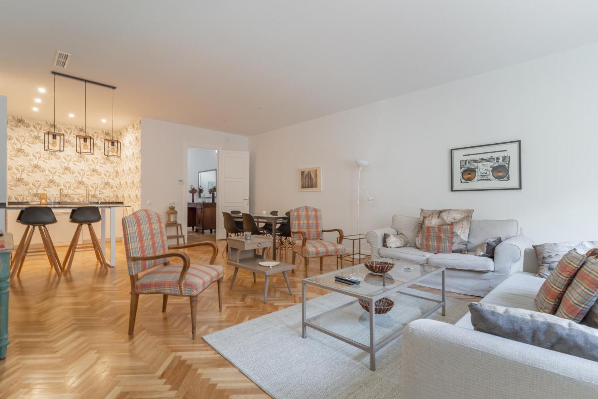 Spacious Central-3Bedrooms 3Bathrooms-Sol Madrid Luaran gambar